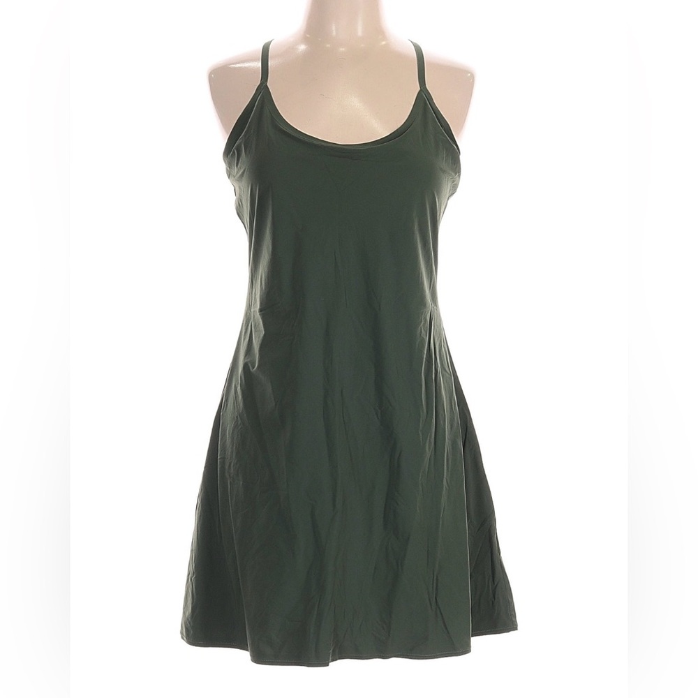 Outdoor Voices Green Mini Dress